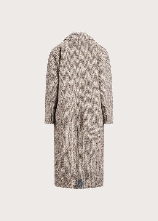 Regntid Coat - Brown Herringbone