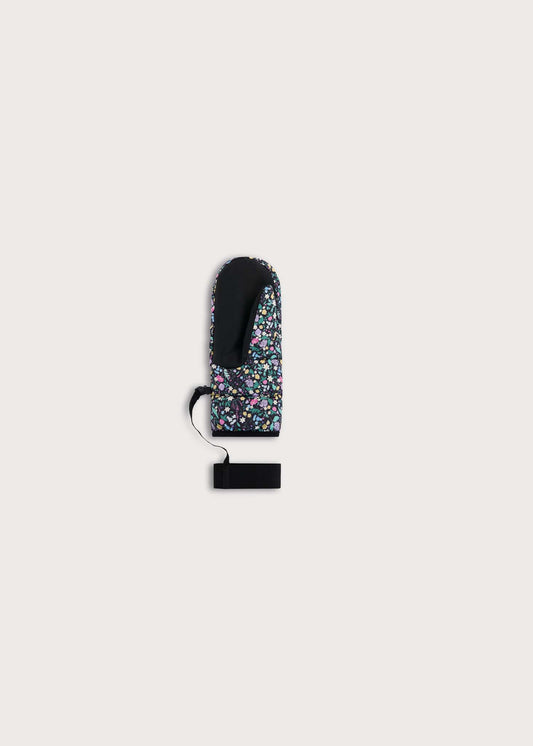 BRGN SNOW BRGN Snow mittens Accessories 908 DAAE Flower Black