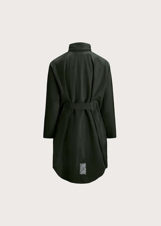 BRGN Bris Poncho Coats 880 Rosin Dark Green
