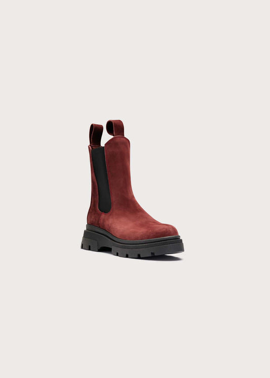 BRGN Chelsea Boot Shoes 475 Wine Red