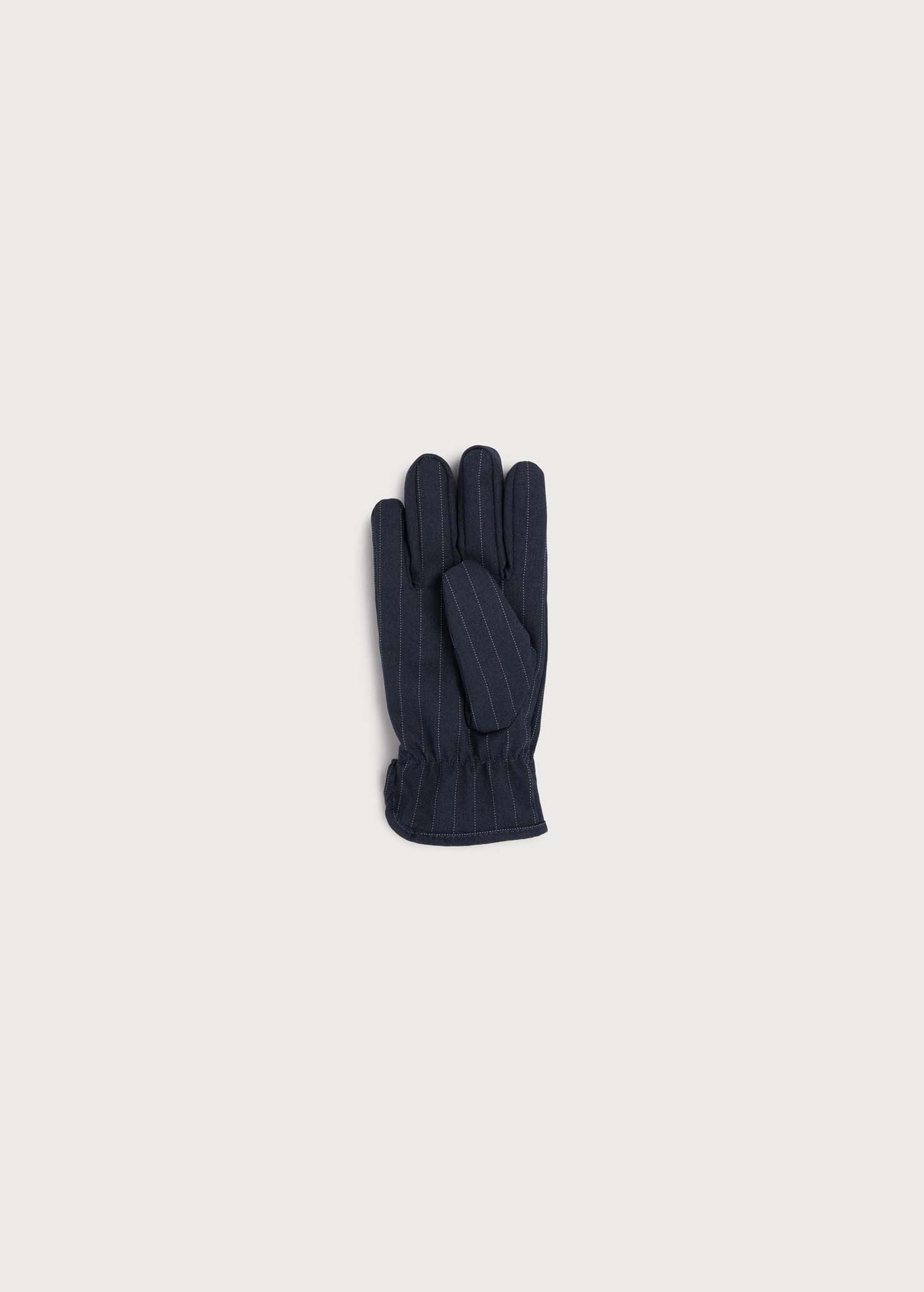 BRGN Gloves Accessories 790 Navy Pinstripe