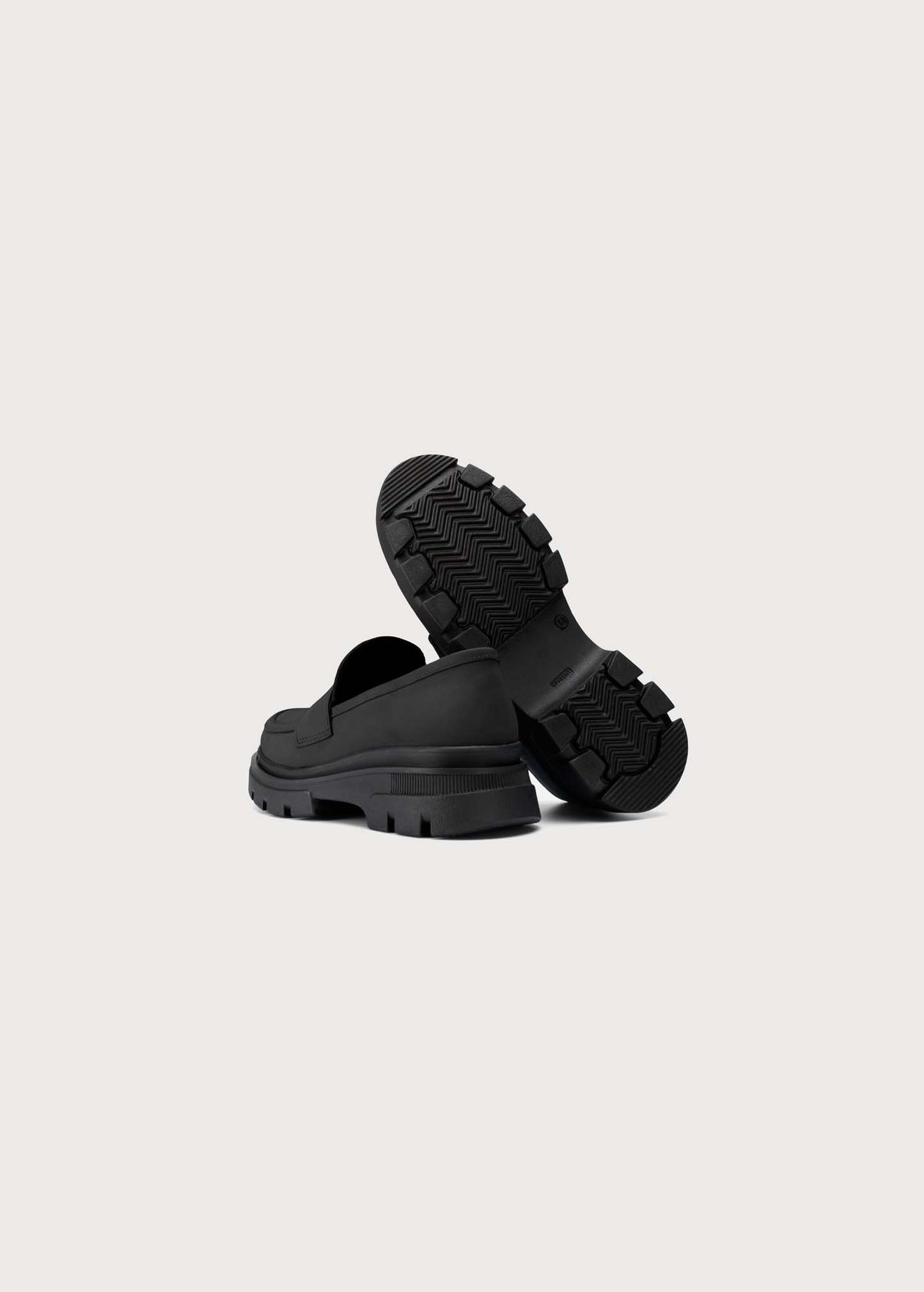 BRGN Loafers Shoes 095 New Black