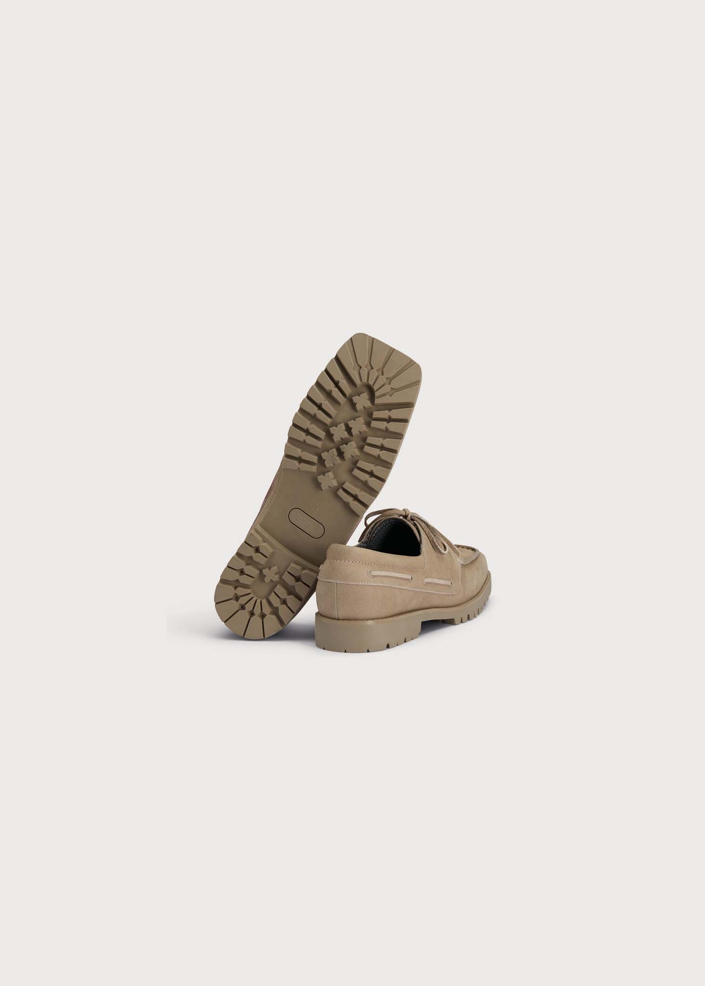 BRGN Men´s Boat Shoes Shoes 130 Beige