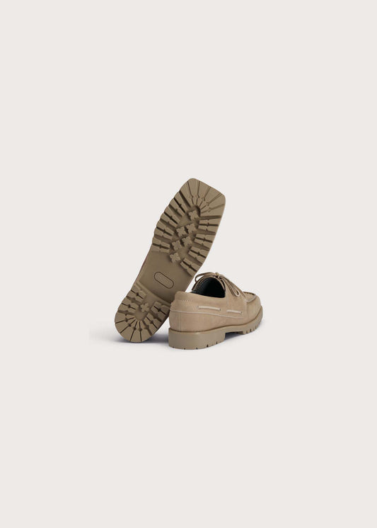 BRGN Men´s Boat Shoes Shoes 130 Beige