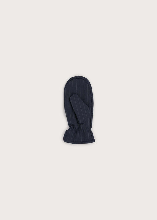 BRGN Mittens Accessories 790 Navy Pinstripe