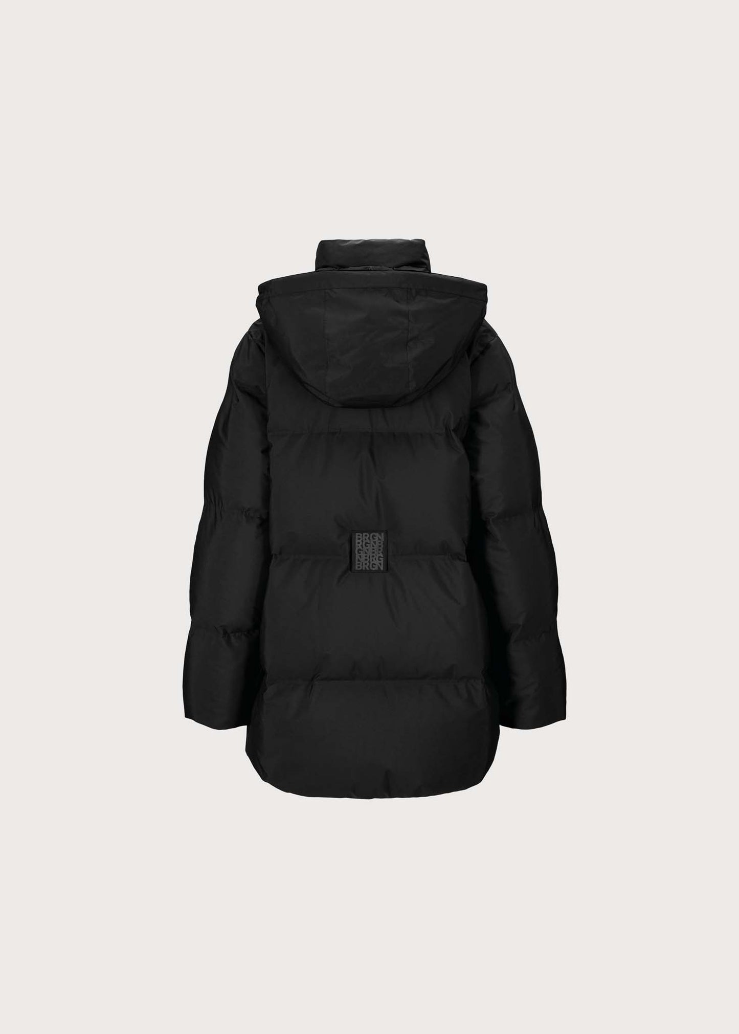 BRGN Nysne Down Puffer Coats 095 New Black