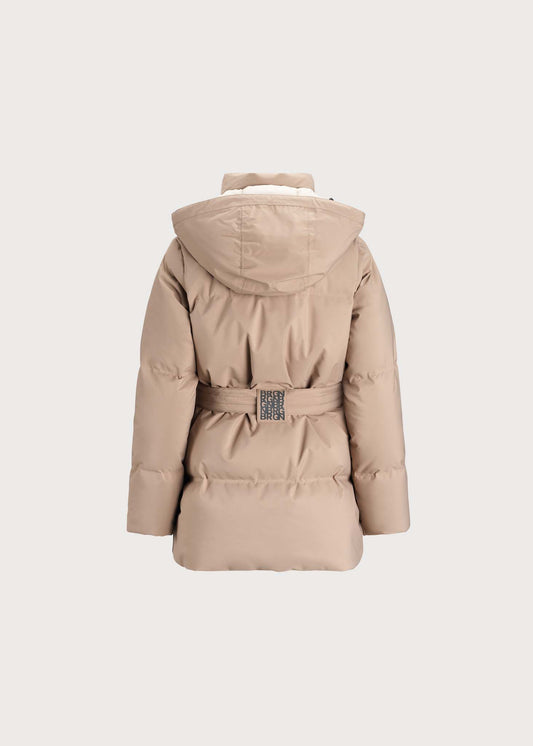 BRGN Nysne Down Puffer Coats 141 Taupe