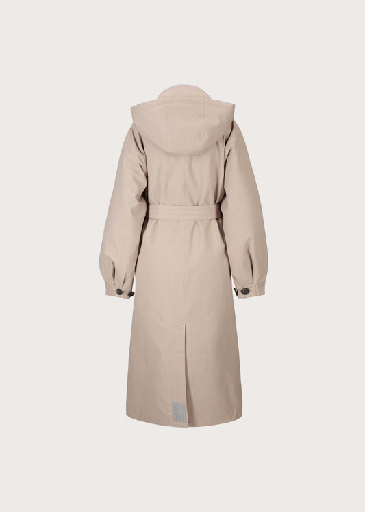 BRGN Rossby Maxi Coat Coats 141 Taupe