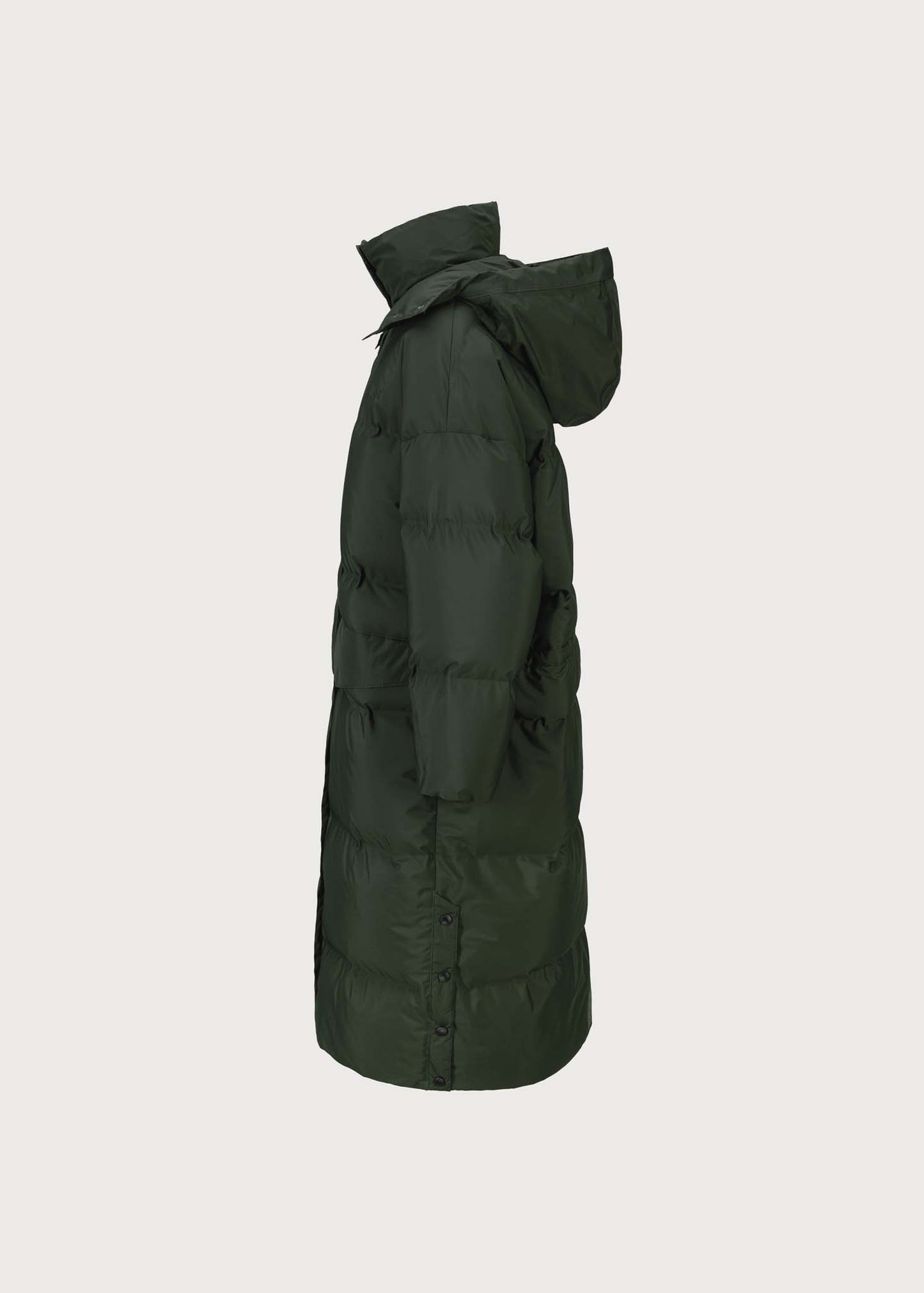 BRGN Snøfall coat Coats 880 Rosin Dark Green