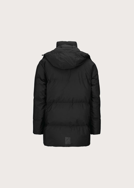 BRGN Snørokk mens down puffer Coats 095 New Black