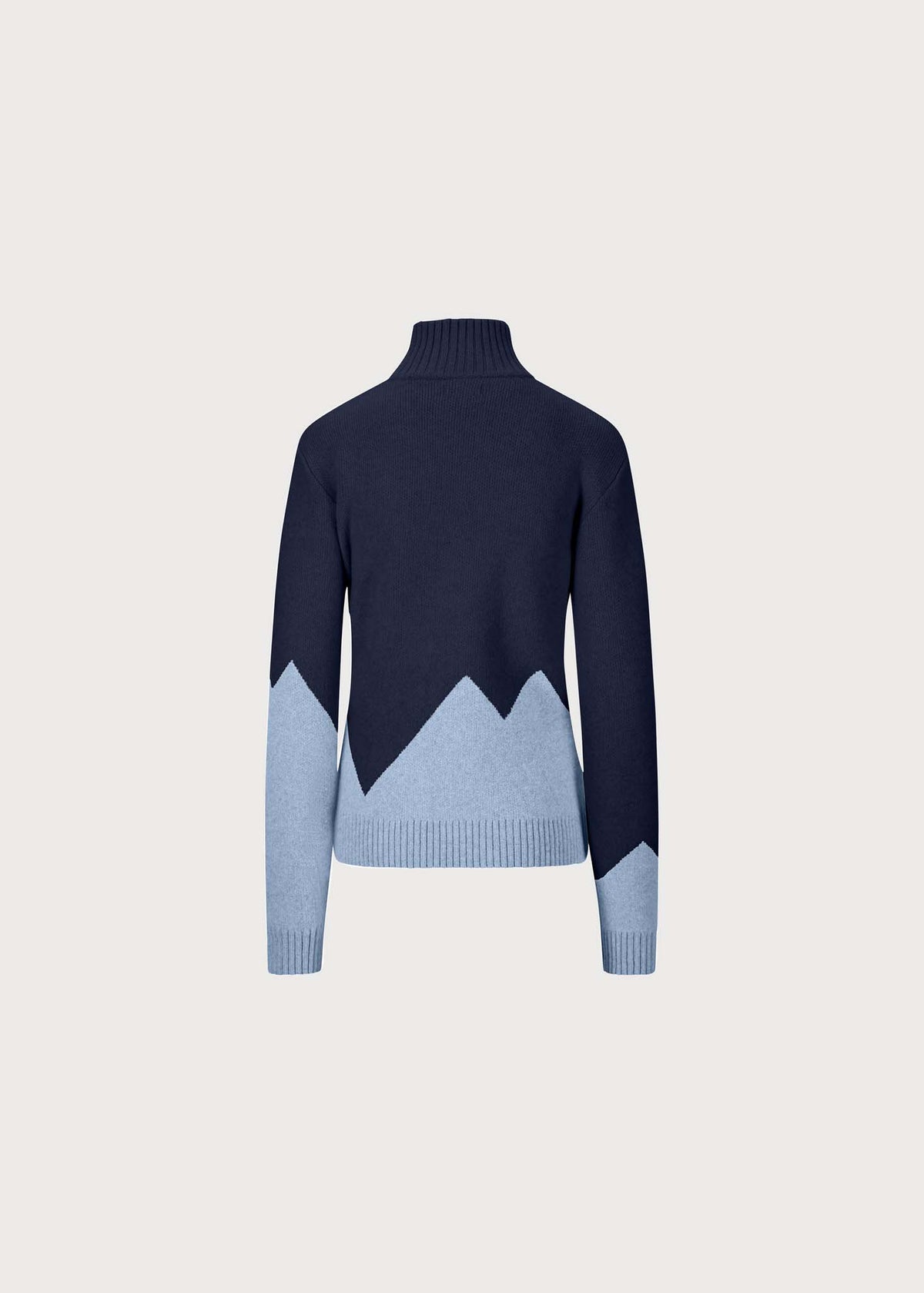 BRGN SNOW Snow Sweater Wool 795 Dark Navy