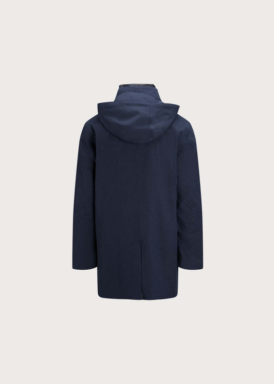 BRGN Vinterfrost Coat Coats 795 Dark Navy