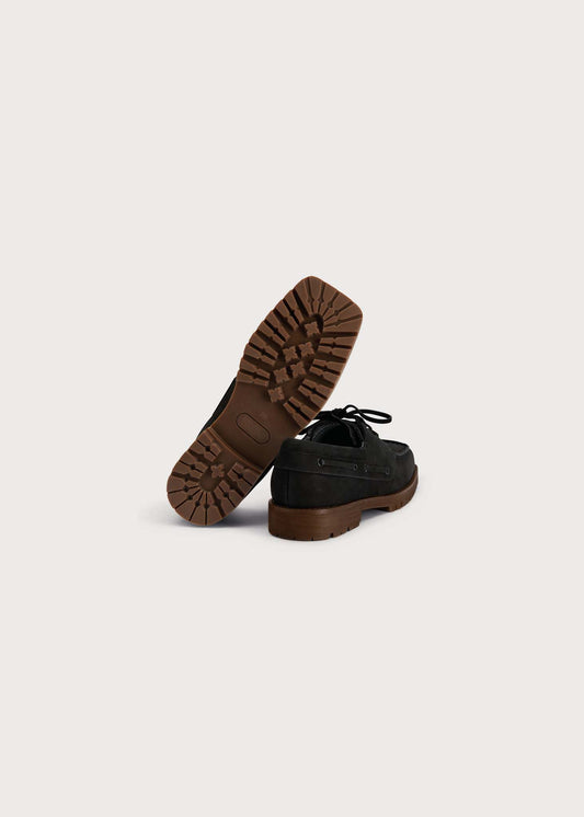 BRGN Women´s Boat Shoes Shoes 095 New Black