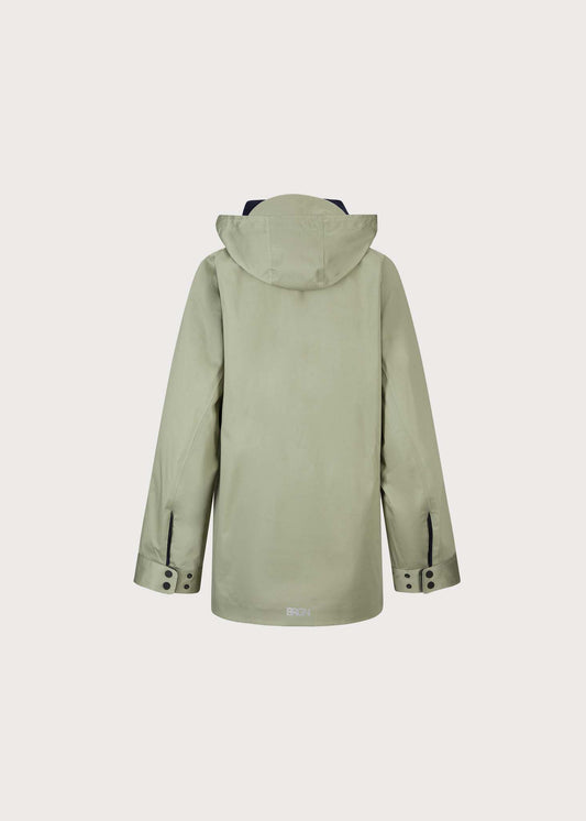 BRGN Women's Bølgestorm Jacket Coats 830 Green