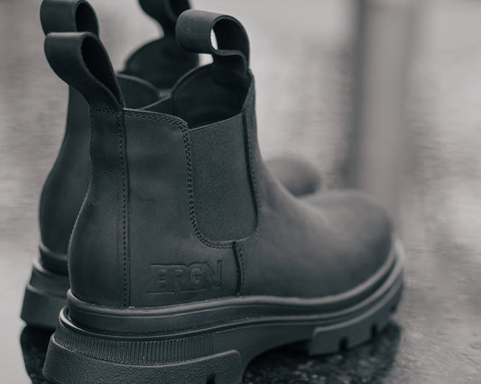 Waterproof handmade Leather BRGN boots