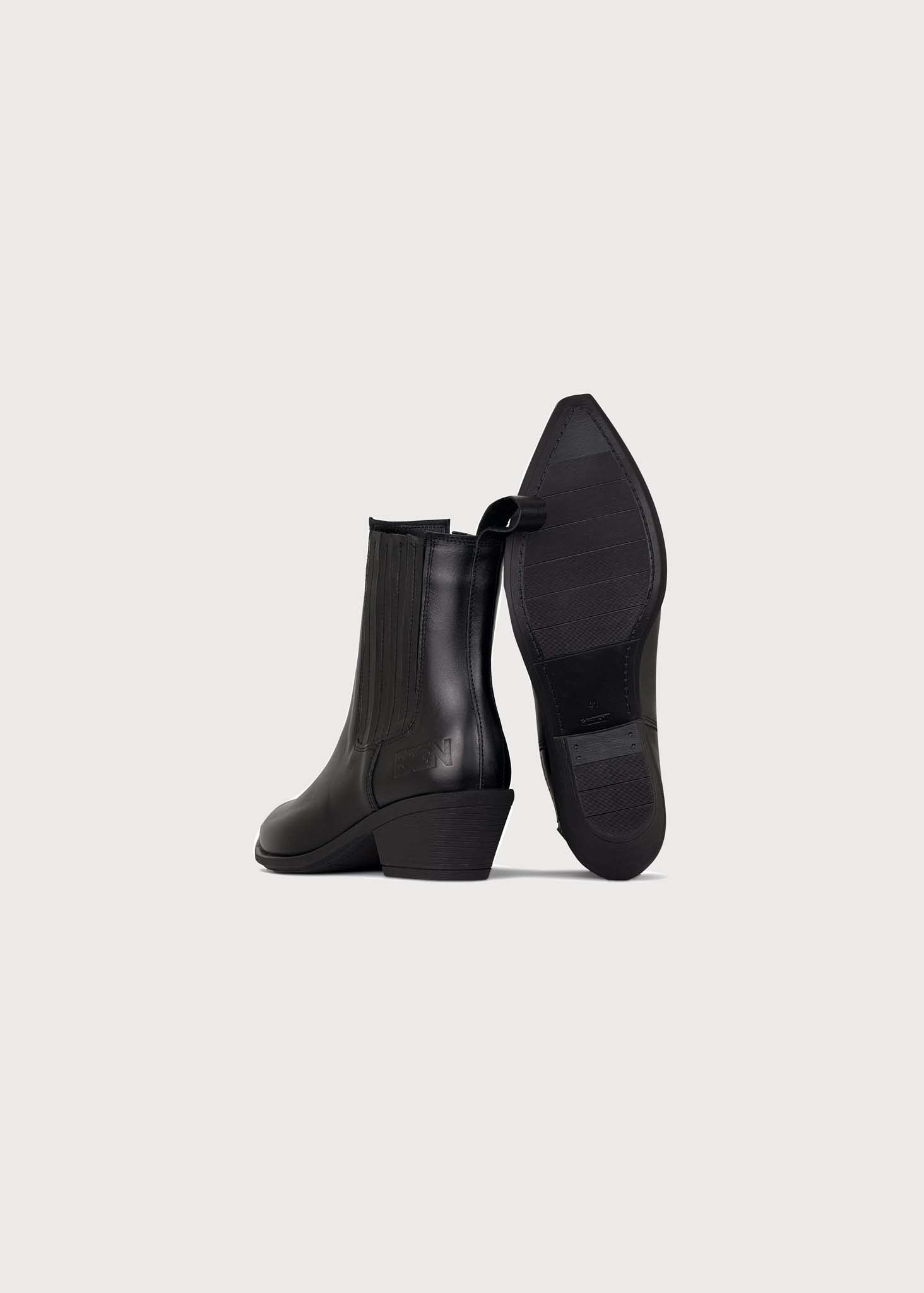 BRGN BRGN Sleek Boot Shoes 095 New Black