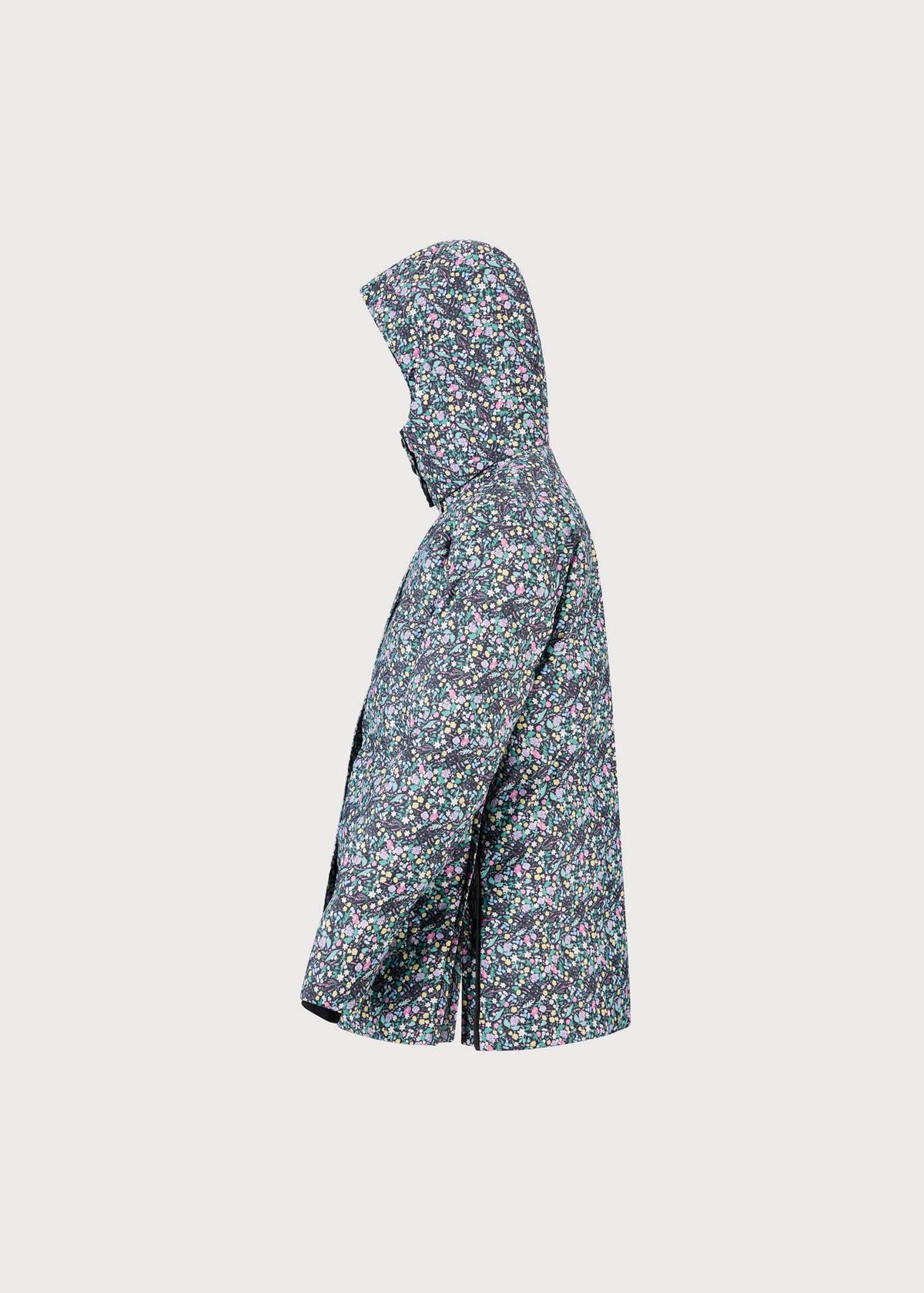 BRGN SNOW BRGN Snow Puffer Coats 908 DAAE Flower Black