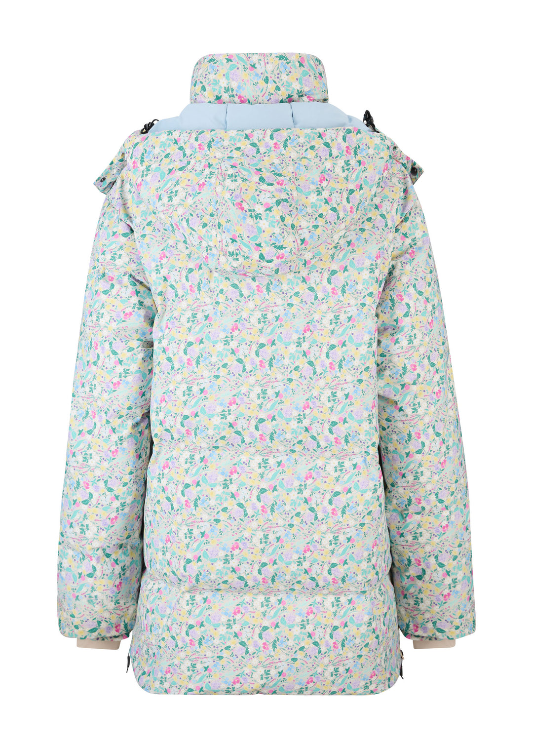 BRGN SNOW BRGN Snow Puffer Coats 911 DAAE Flower Sand