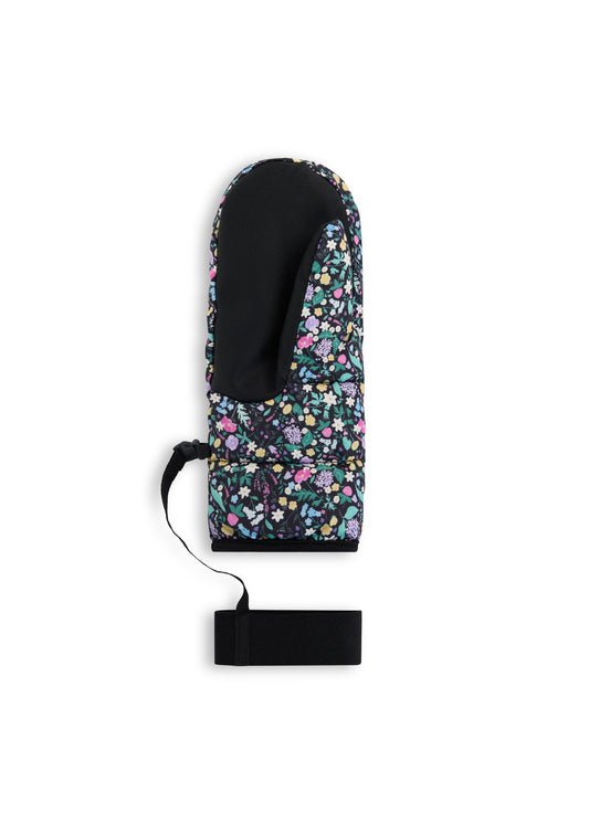 BRGN SNOW BRGN Snow mittens Accessories 908 DAAE Flower Black