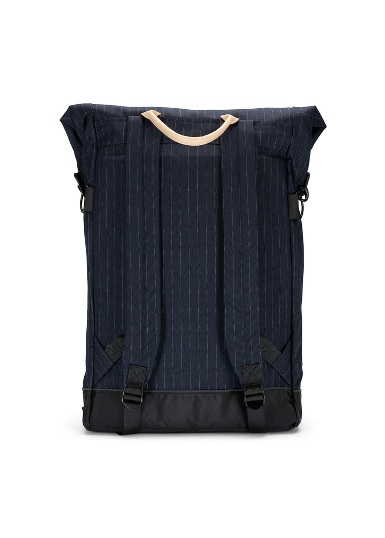 BRGN Backpack Accessories 790 Navy Pinstripe