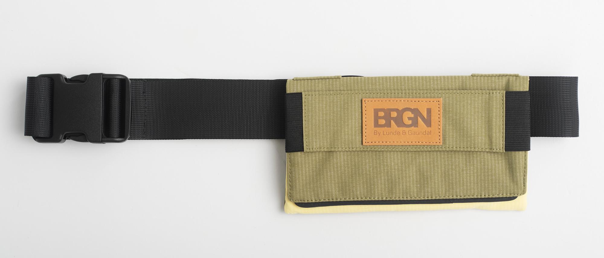 BRGN by Lunde & Gaundal Belt Bag Accessories 840 Lizard Green