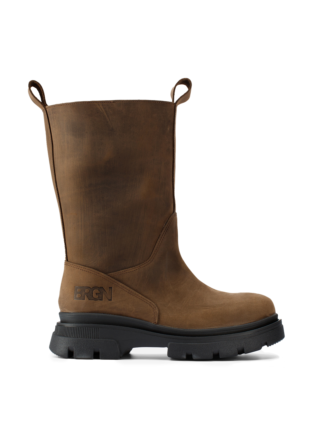 BRGN by Lunde & Gaundal Biker Boots Shoes 185 Brown