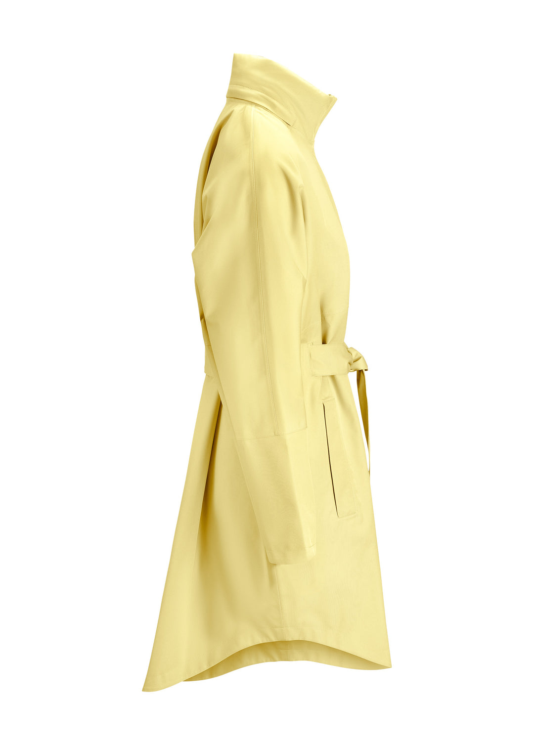 BRGN Bris Poncho Coats 120 Pale Banana