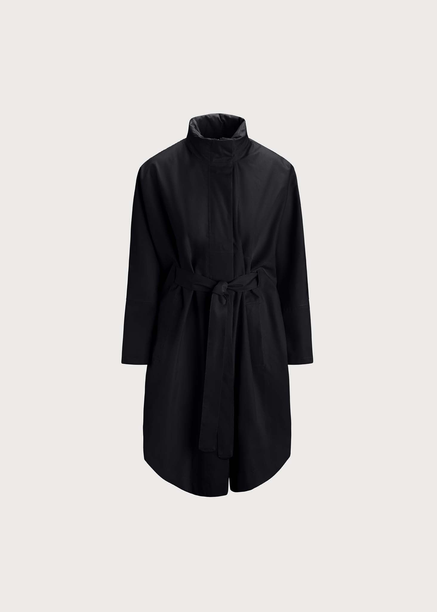 BRGN Bris Poncho Coats 095 New Black