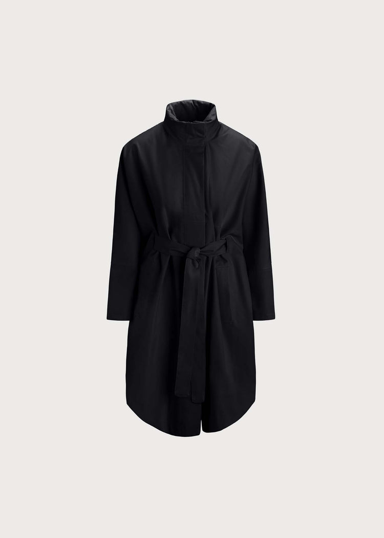 BRGN Bris Poncho Coats 095 New Black