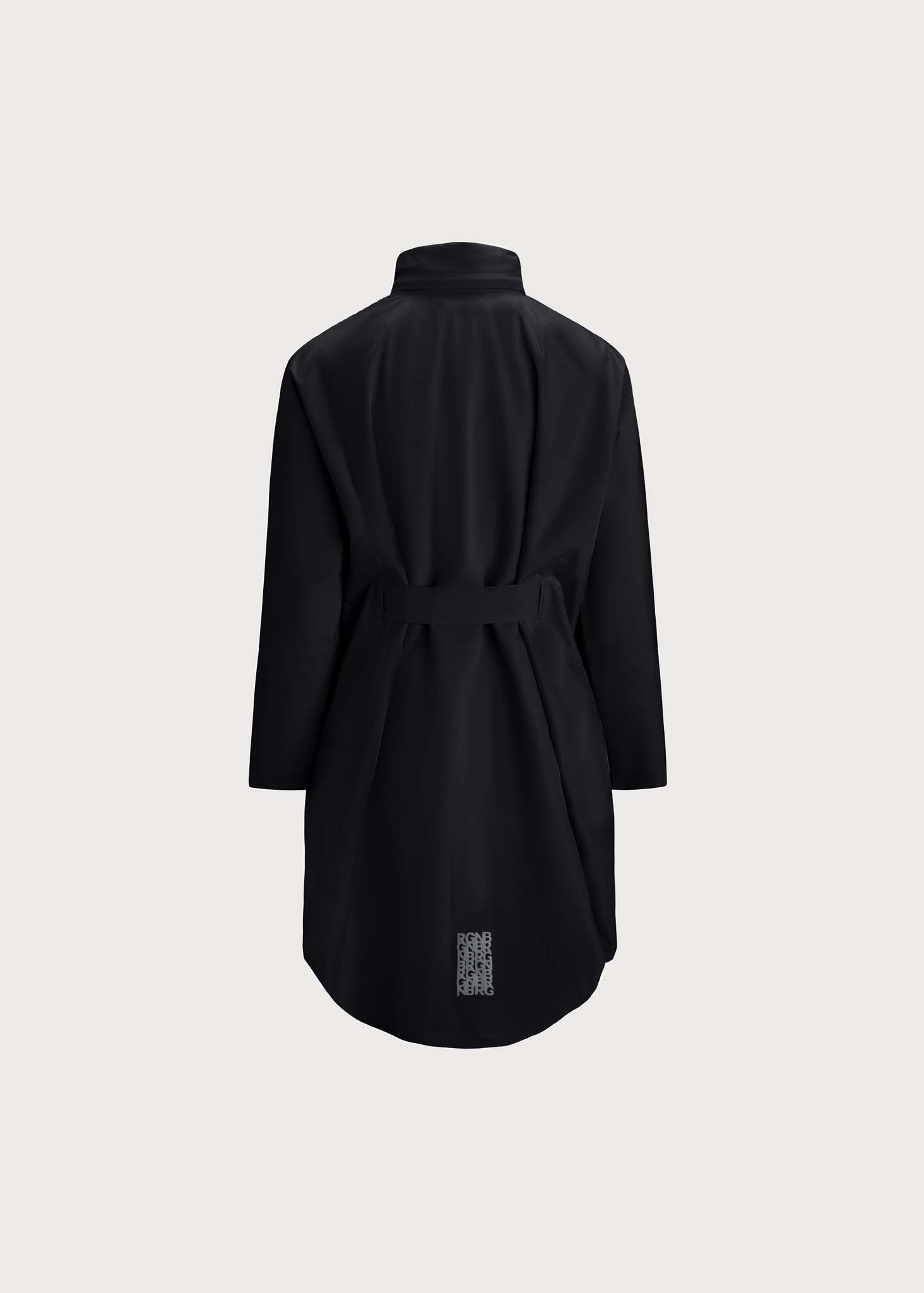 BRGN Bris Poncho Coats 095 New Black
