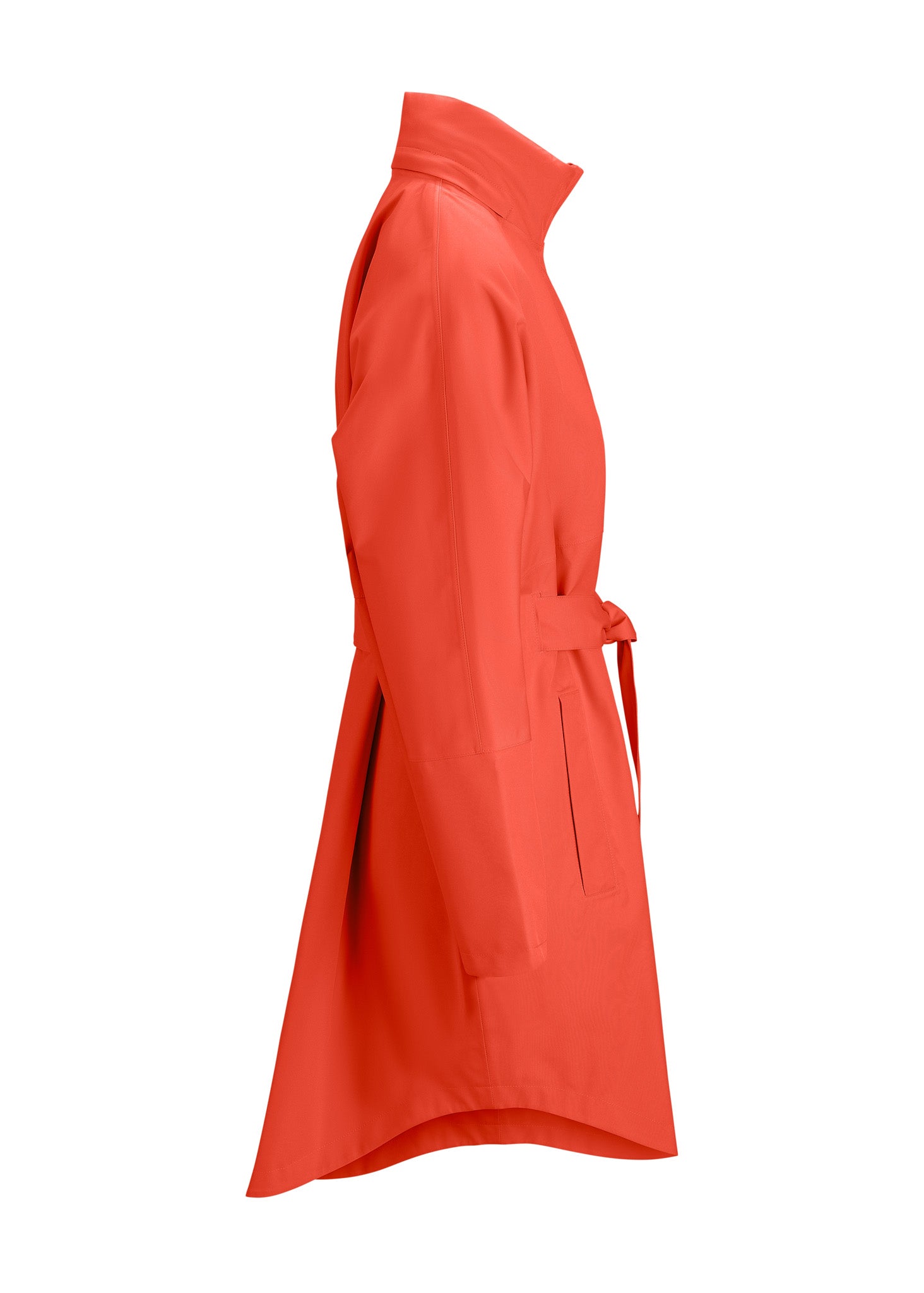 BRGN Bris Poncho Coats 275 Sunset Orange