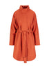 BRGN by Lunde & Gaundal Bris Poncho Coats 275 Sunset Orange
