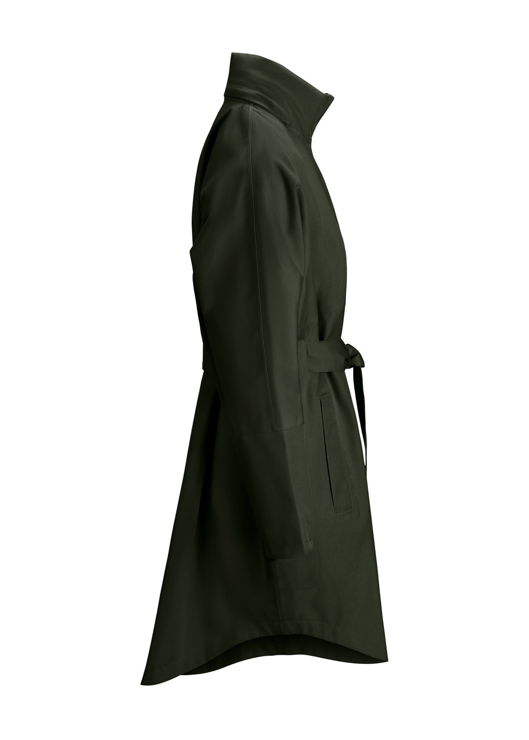 BRGN Bris Poncho Coats 880 Rosin Dark Green