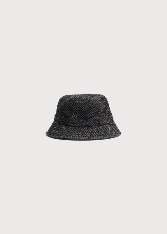 BRGN Bucket Accessories 093 Black Herringbone