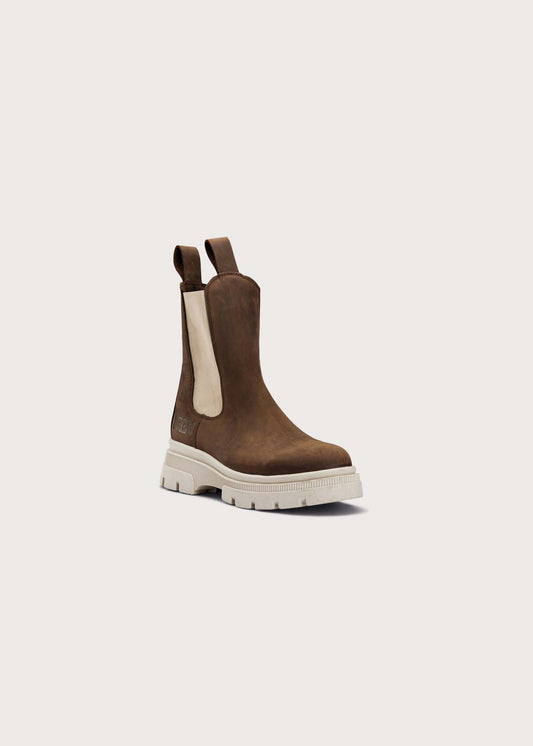 BRGN Chelsea Boot Shoes 187 Chocolate Brown / 135 Sand