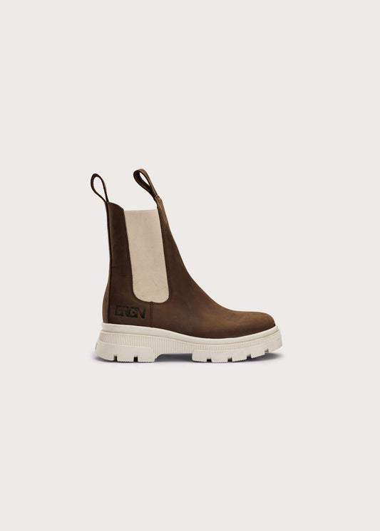 BRGN Chelsea Boot Shoes 187 Chocolate Brown / 135 Sand