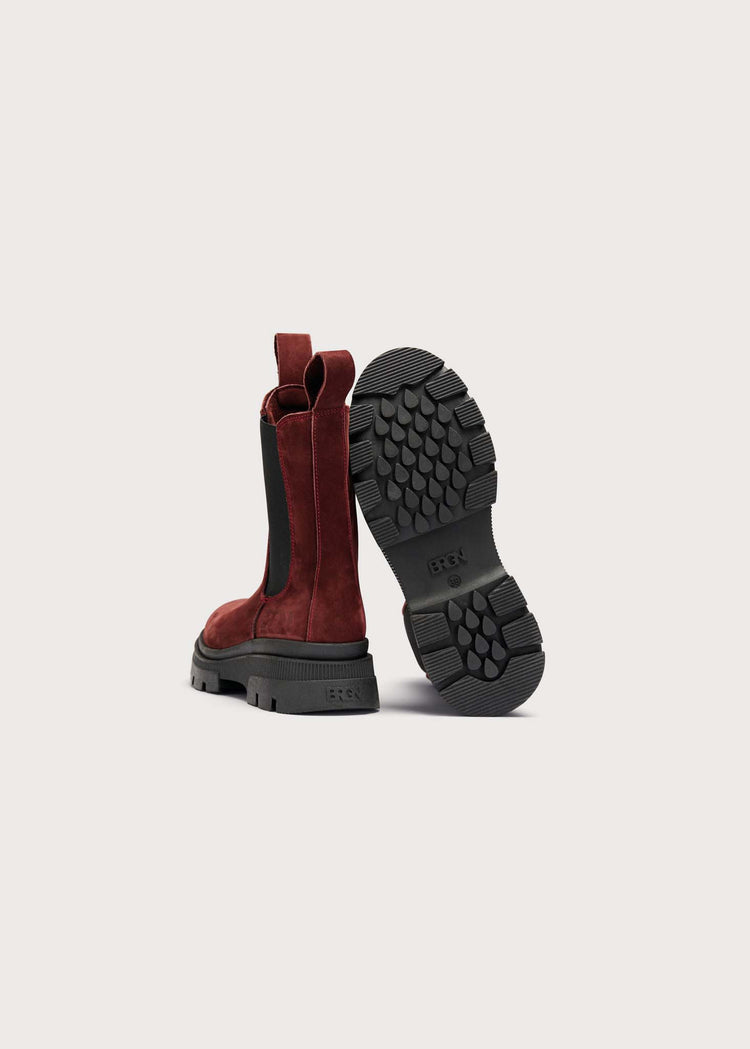BRGN Chelsea Boot Shoes 475 Wine Red