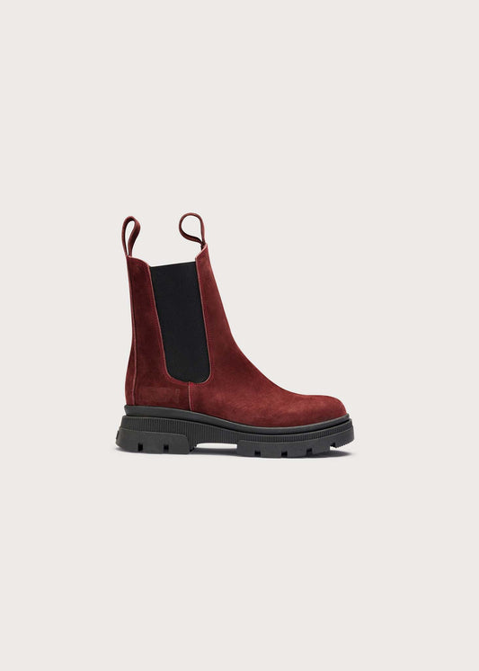 BRGN Chelsea Boot Shoes 475 Wine Red