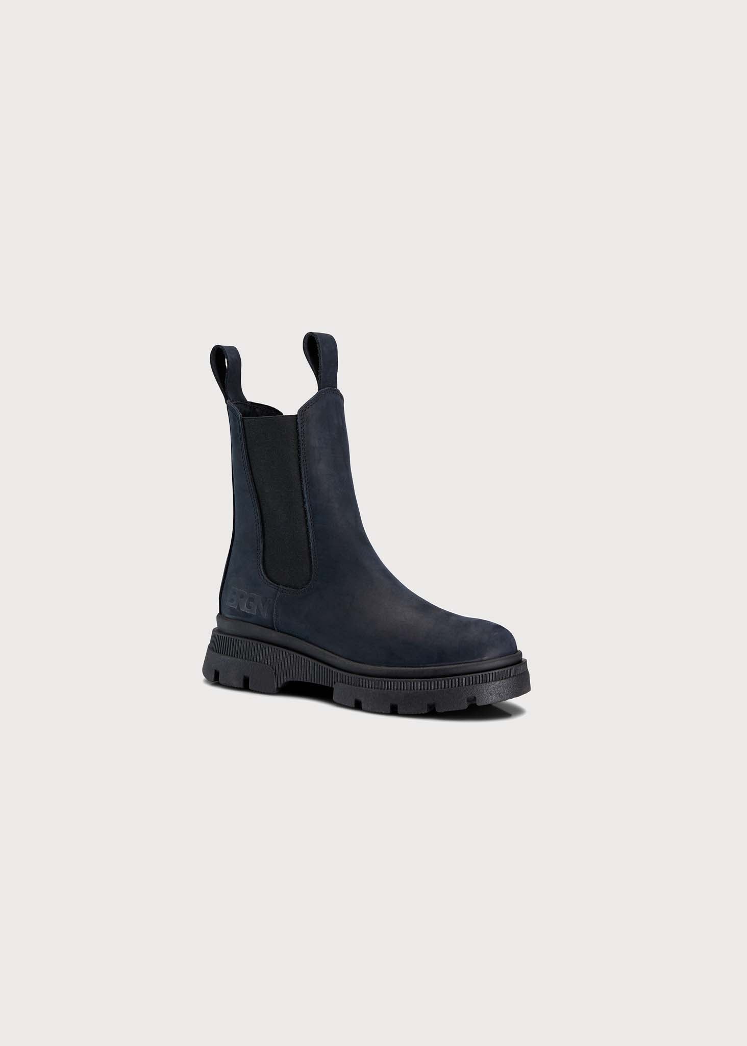 BRGN Chelsea Boot Shoes 795 Dark Navy