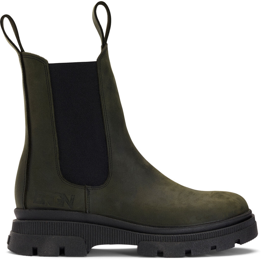 BRGN Chelsea Boot Shoes 880 Rosin Dark Green