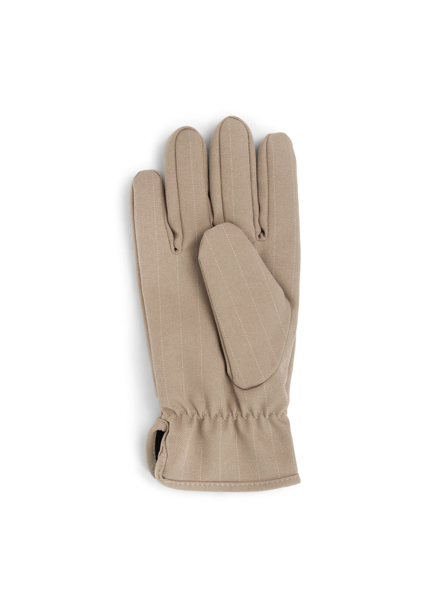 BRGN Gloves Accessories 139 Taupe Pinstripe