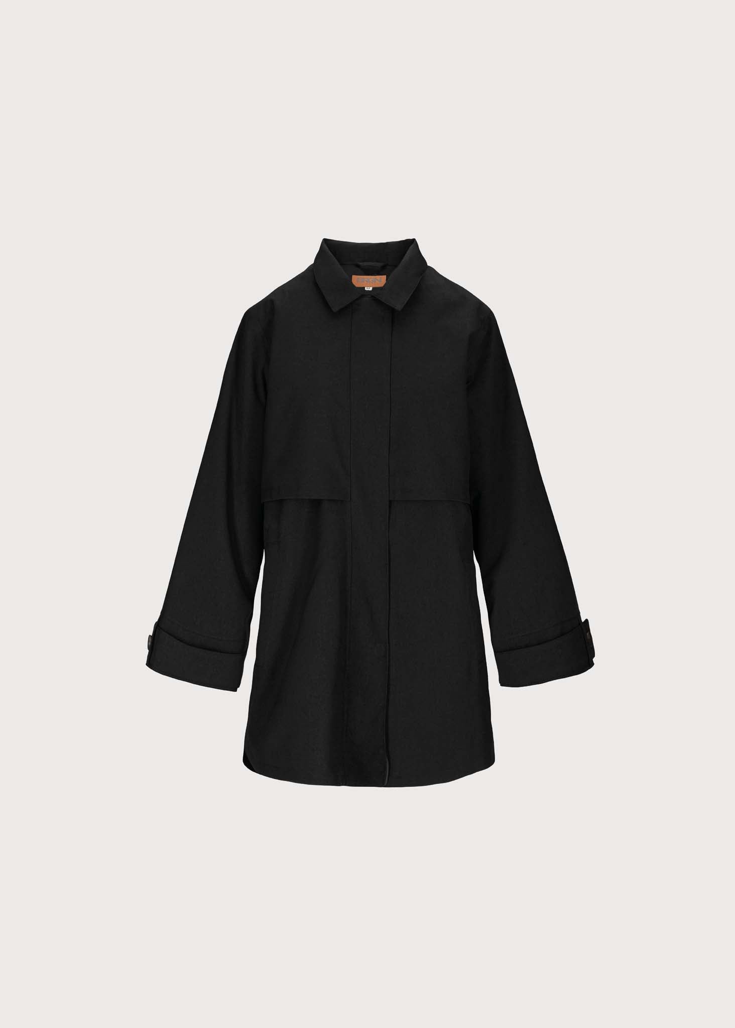 BRGN Havbris Coat Coats 095 New Black