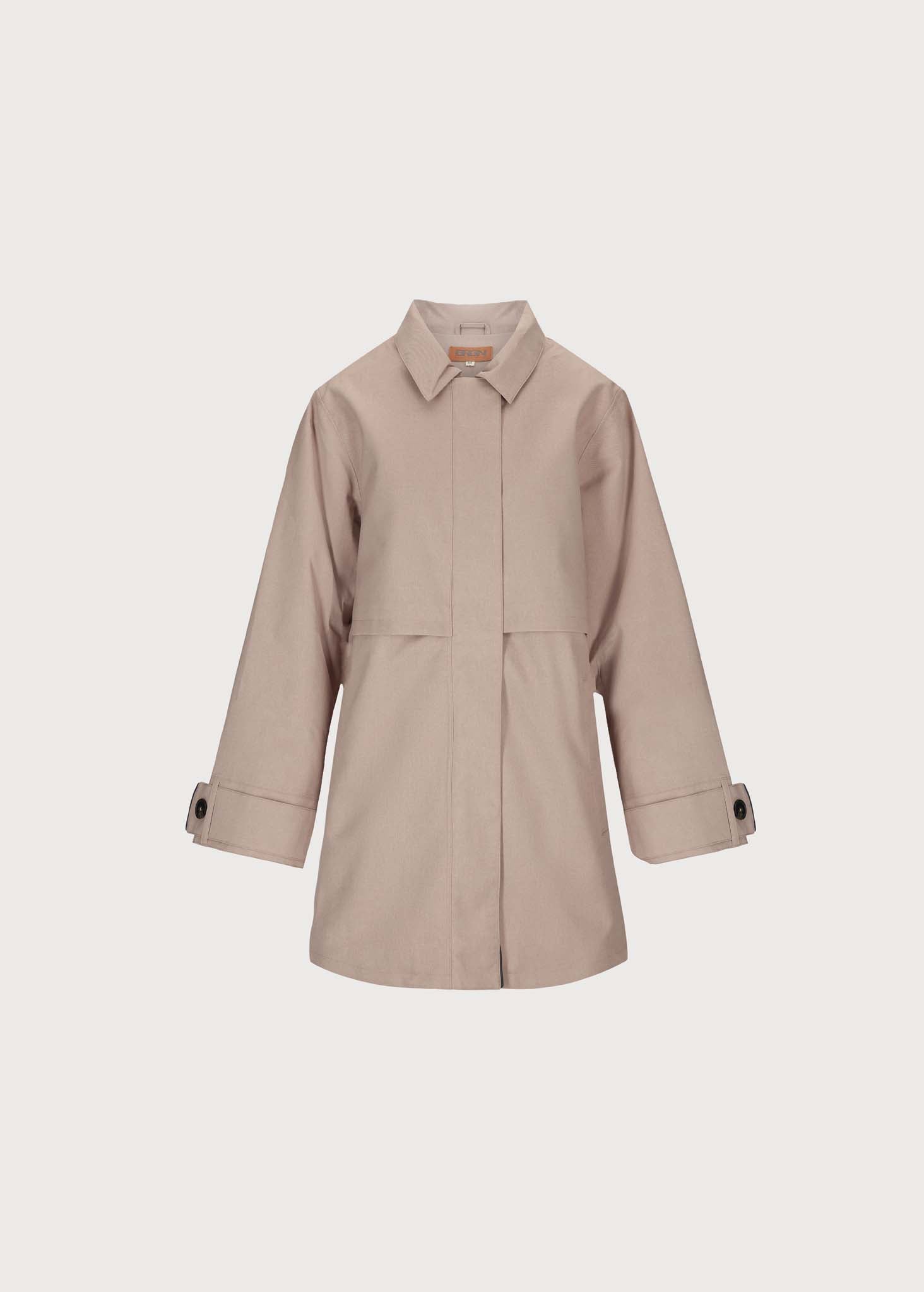 BRGN Havbris Coat Coats 141 Taupe