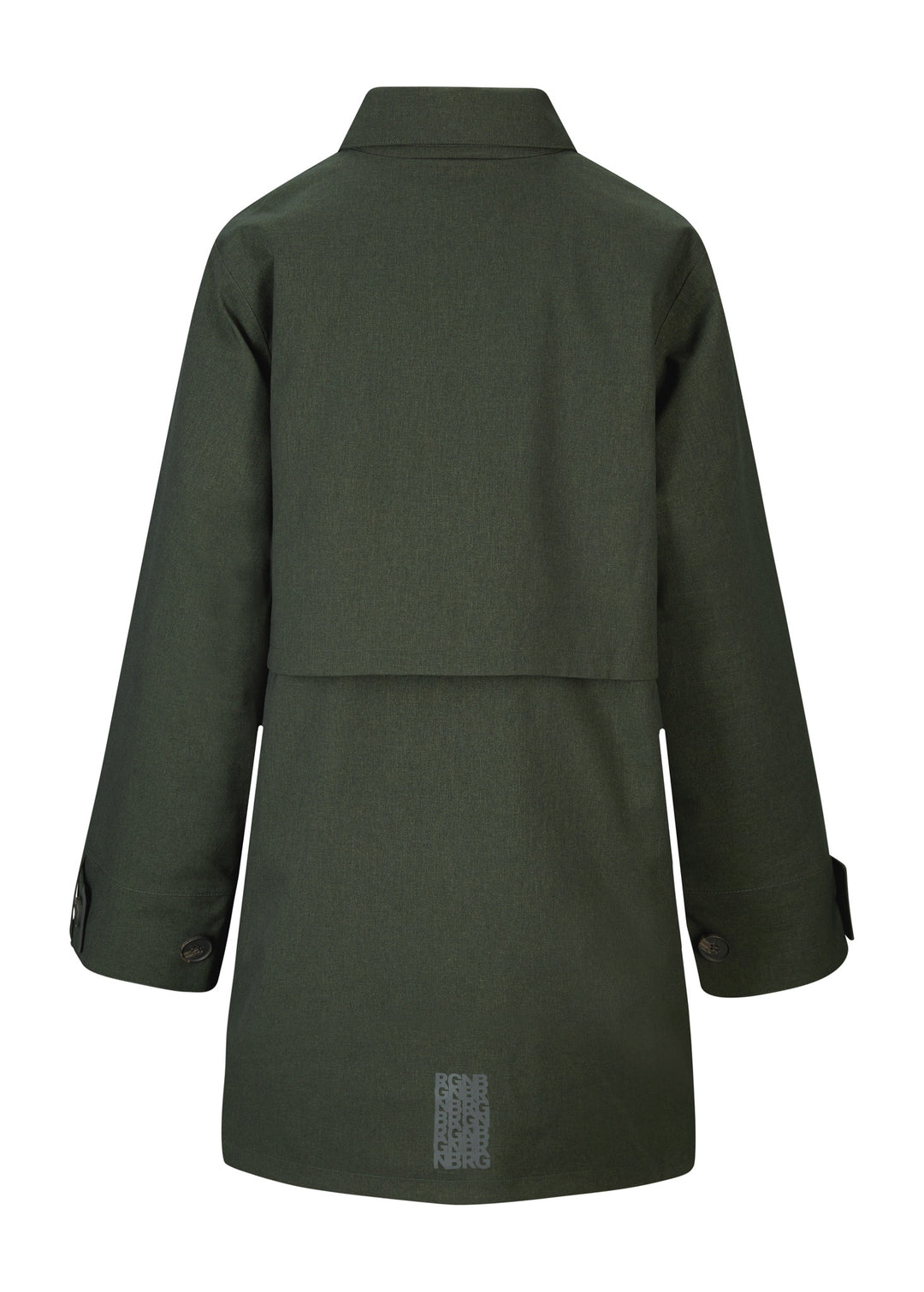 BRGN Havbris Coat Coats 880 Rosin Dark Green