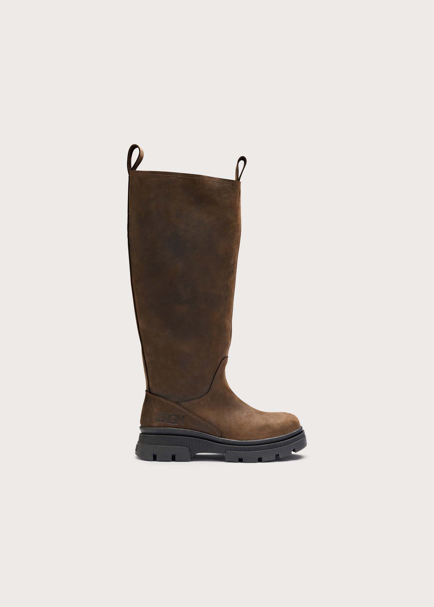 BRGN High Leather Boots Shoes 185 Brown