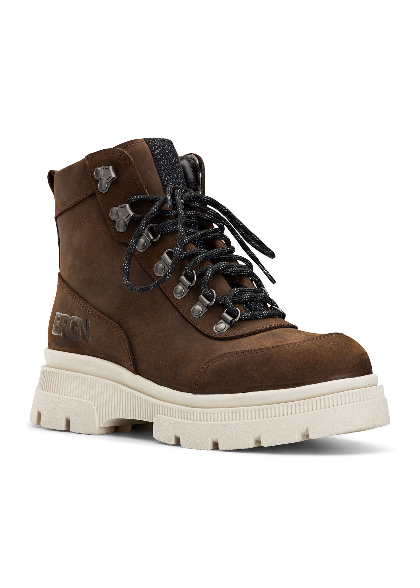 BRGN Hiking Boots Shoes 187 Chocolate Brown / 135 Sand