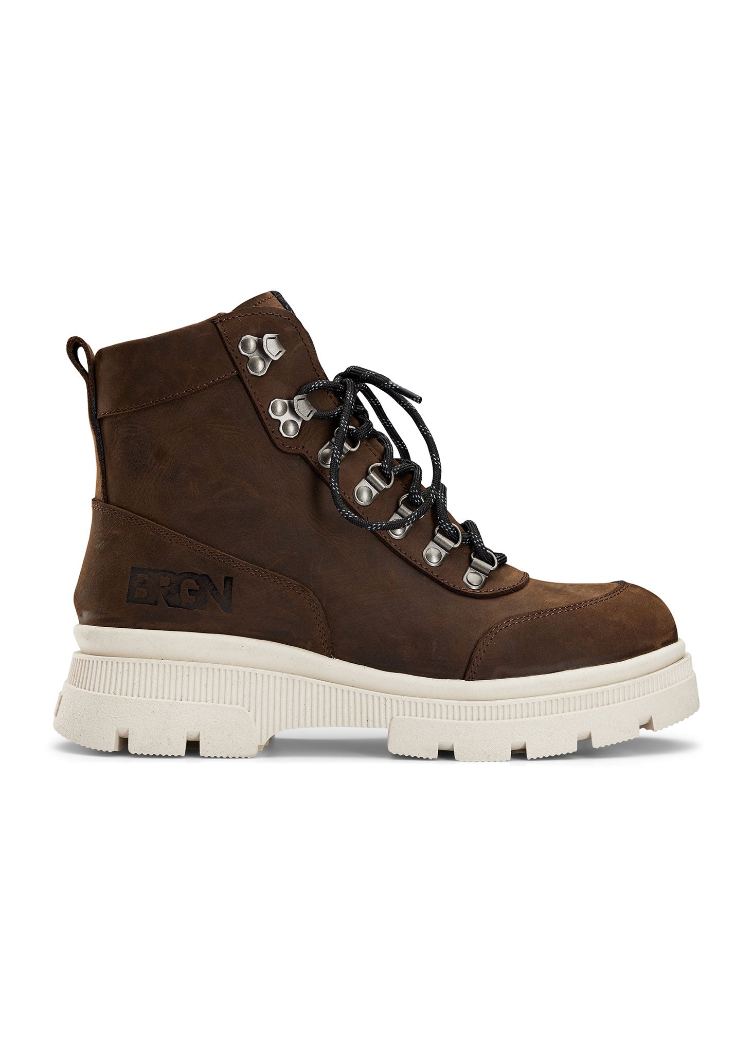 BRGN Hiking Boots Shoes 187 Chocolate Brown / 135 Sand