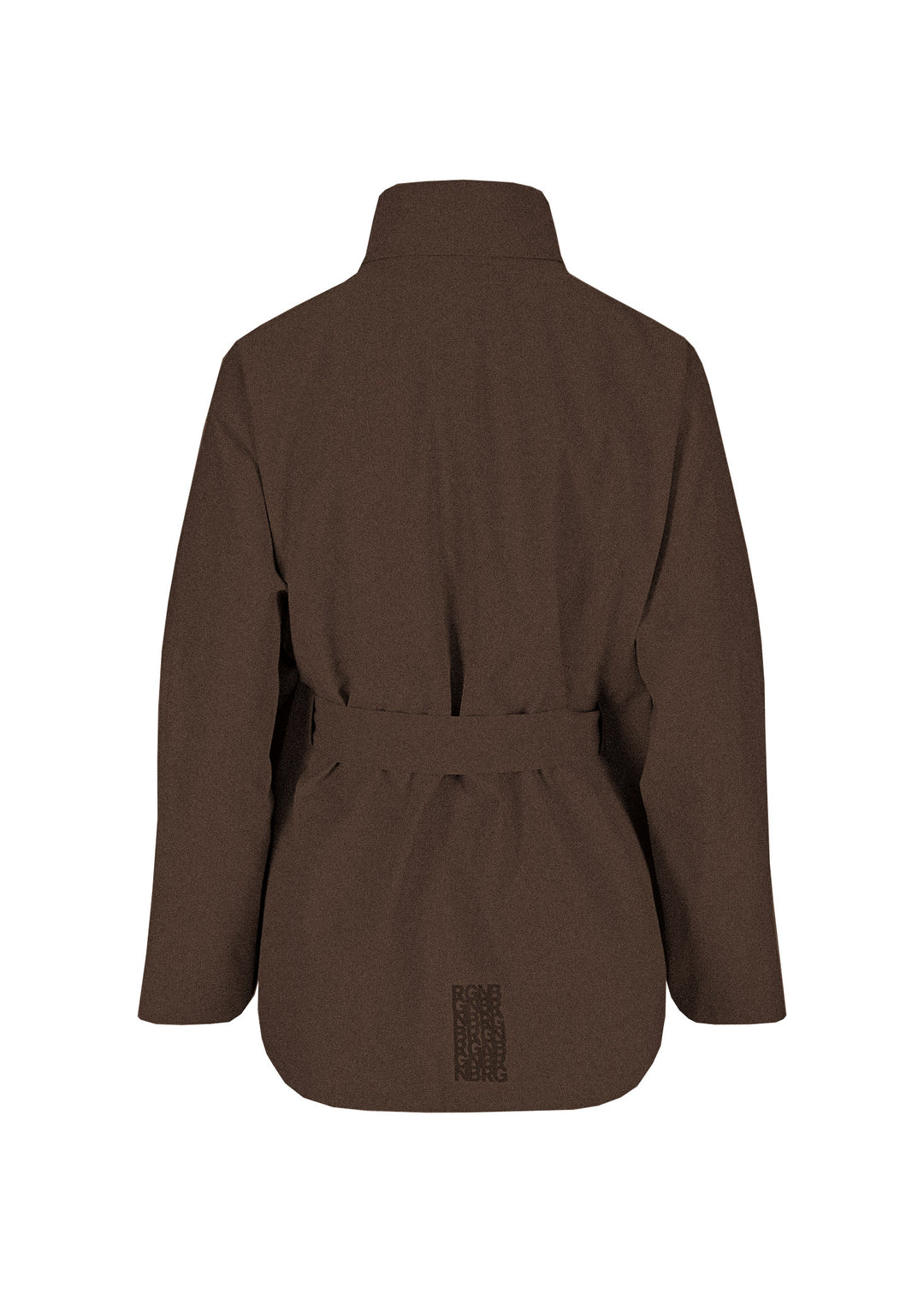 BRGN Kuling Poncho Coats 187 Chocolate Brown