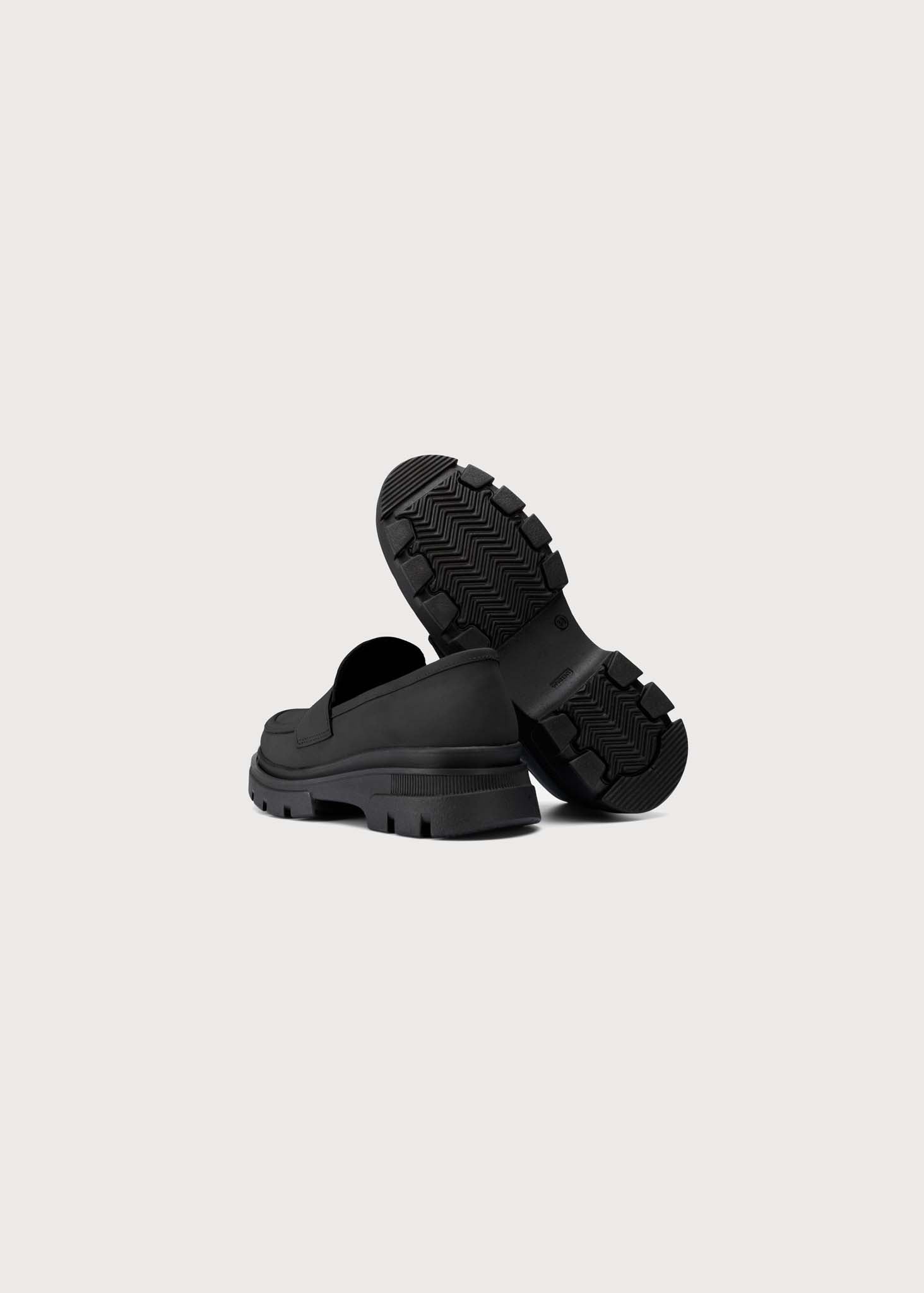 BRGN Loafers Shoes 095 New Black
