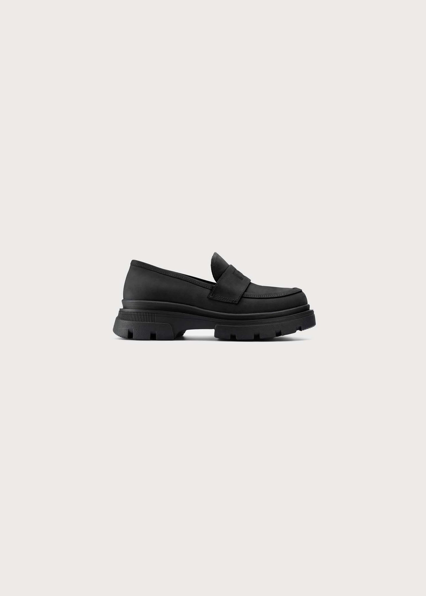 BRGN Loafers Shoes 095 New Black